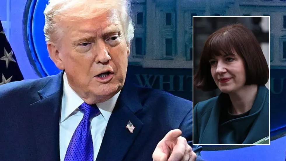 Donald Trump and Bridget Phillipson