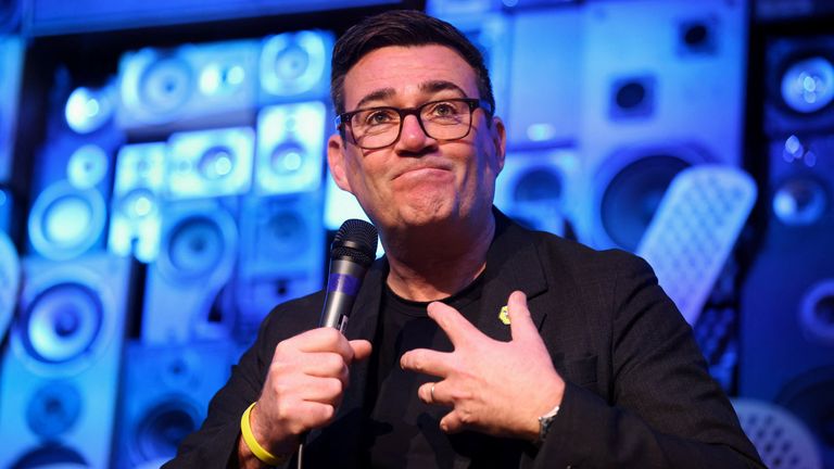 Labour's key man in Manchester. Pic: Reuters