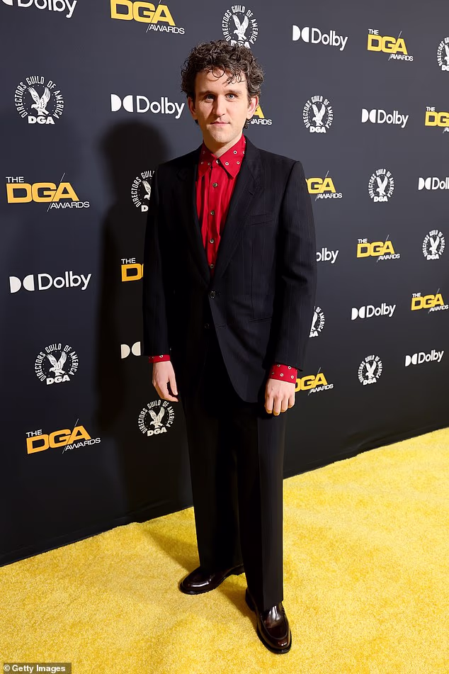 Harry Potter star Harry Melling is worlds away from Dudley Dursley as he mingled with A-listers at the Directors Guild of America Awards
