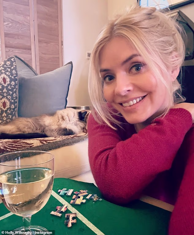 Holly Willoughby said she was feeling 'eternally grateful' as she reflected on her recent 45th birthday in a new post on Friday