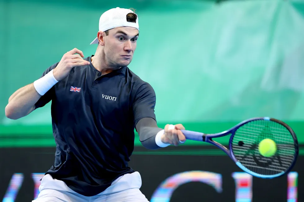 Jack Draper swept past Viktor Durasovic 6-2 6-2 to hand Great Britain a 1-0 advantage in their Davis Cup