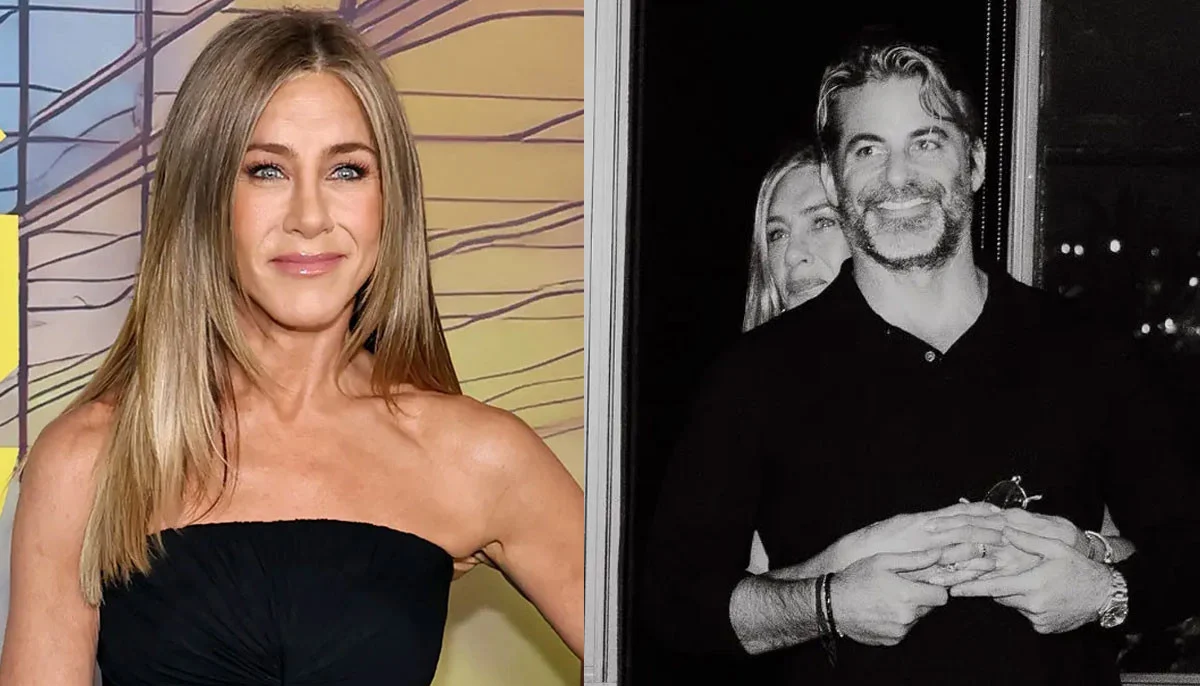 Jennifer Aniston gives peek into love life with cryptic snap of Jim Curtis