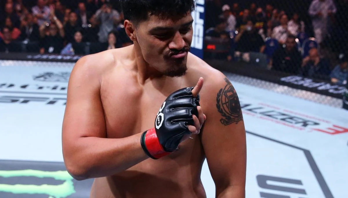 Junior Tafa’s league career came to an end after a chaotic brawl and police escort