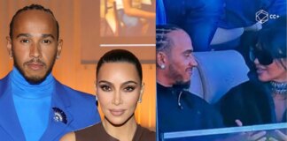 Kim Kardashian and Lewis Hamilton make first public appearance as a couple at Super Bowl 2026