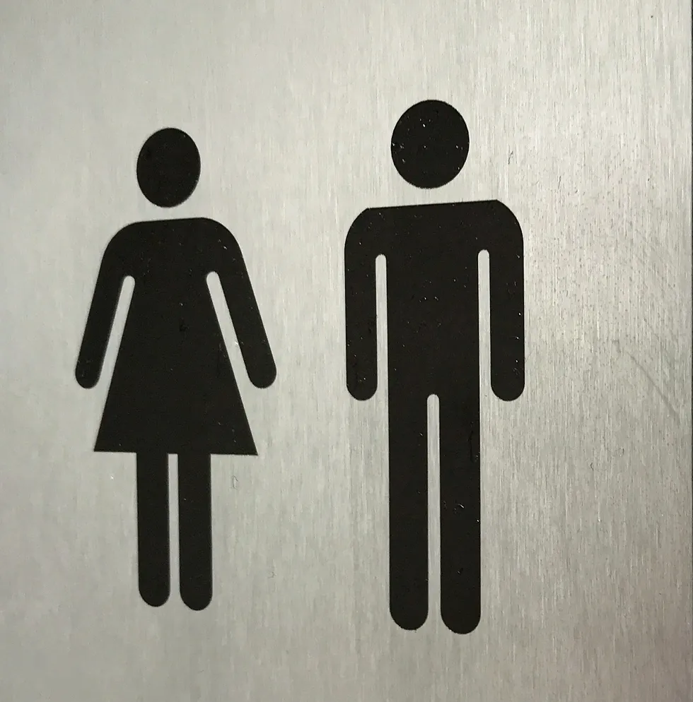 The issue centred around 'uni-sex' toilets