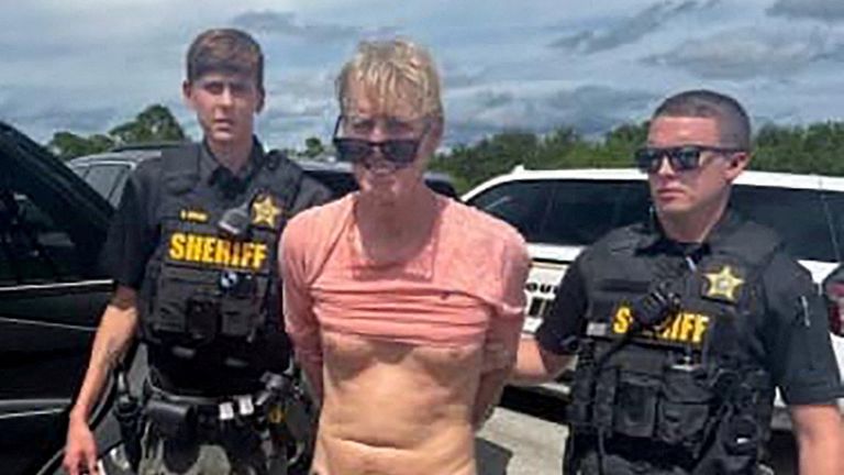 Routh was arrested on 15 September 2024. Pic: Martin County Sheriff's Office