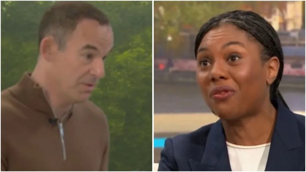 Martin Lewis and Kemi Badenoch