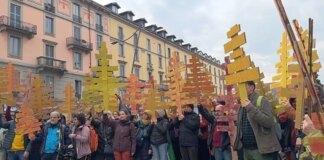 Milan protestors rally against the Games as environmentally, economically ‘unsustainable’