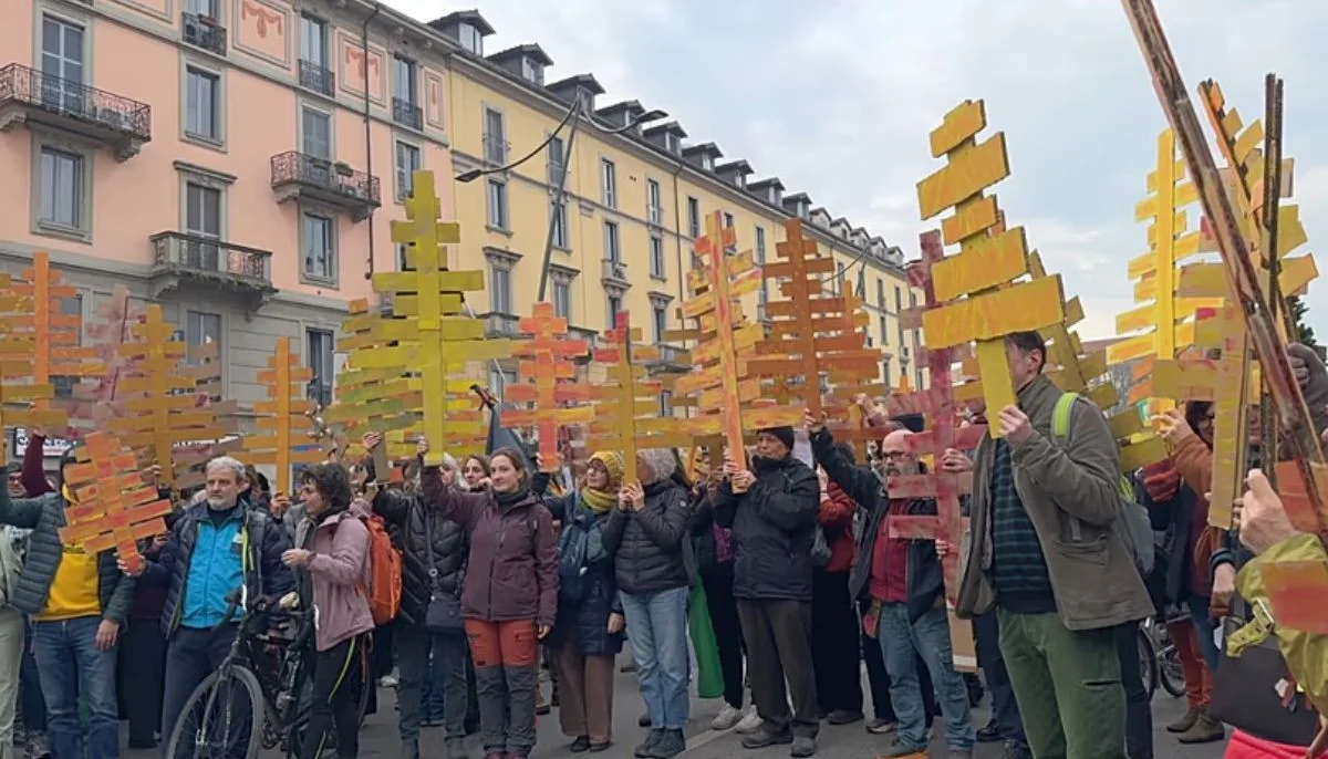 Winter Olympics 2026: Milan protestors rally against the Games as environmentally, economically ‘unsustainable’ 