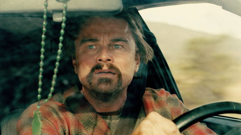 DiCaprio in a scene from the film. Pic: Warner Bros