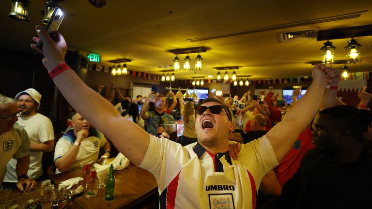 Pubs will be allowed to stay open later for knockout games. Pic: Reuters