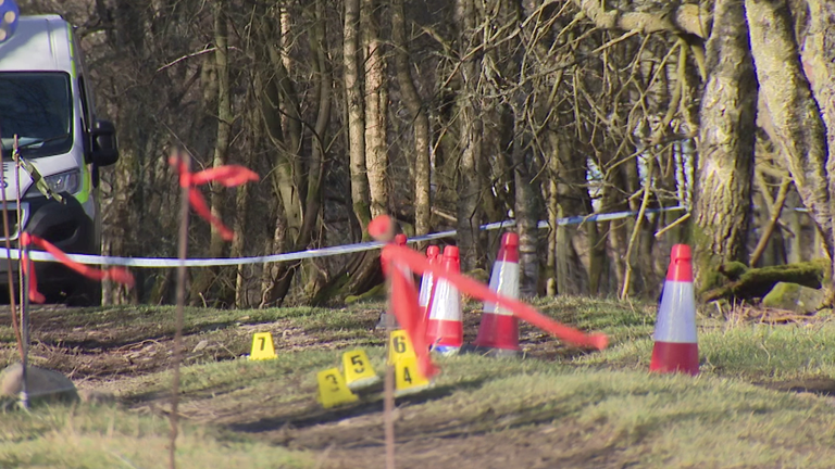 The scene of the murder