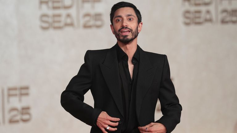 Riz Ahmed says he was 'obsessed' with Hamlet as a child. Pic: AP