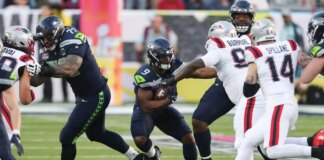 Seahawks lead Patriots 3-0 after defensive first quarter