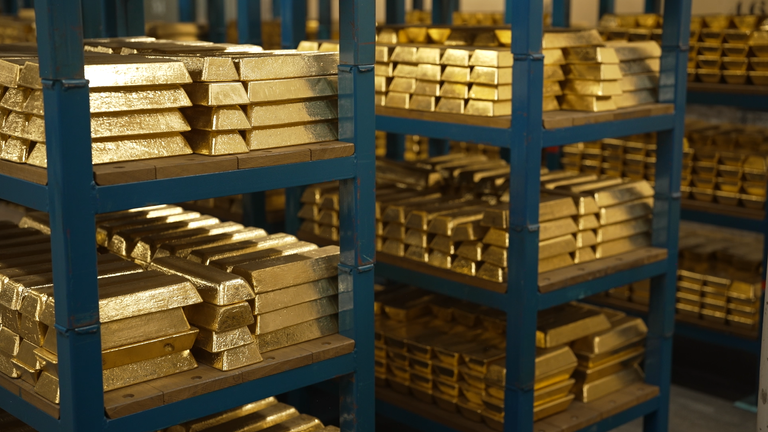There is more gold in the vaults of the Bank of England than in the Fort Knox gold depository in the US.