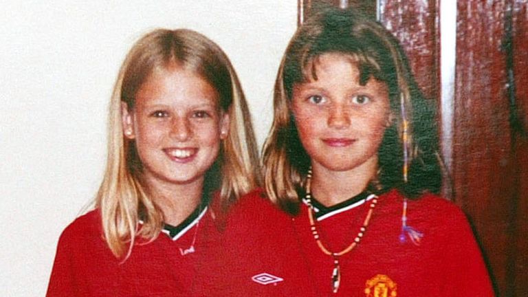 Holly Wells and Jessica Chapman. Pic: Reuters