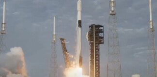 SpaceX launches another batch of satellites from Cape Canaveral during late-night mission on Saturday