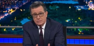 Stephen Colbert grows furious after interview was blocked