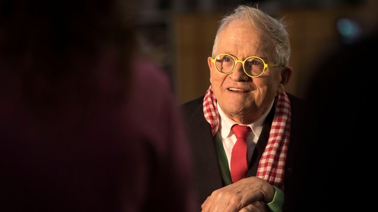 British artist David Hockney is among those criticising the move. Pic: Reuters