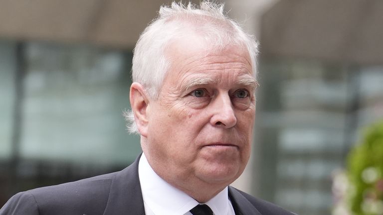 Andrew Mountbatten-Windsor. Pic: PA