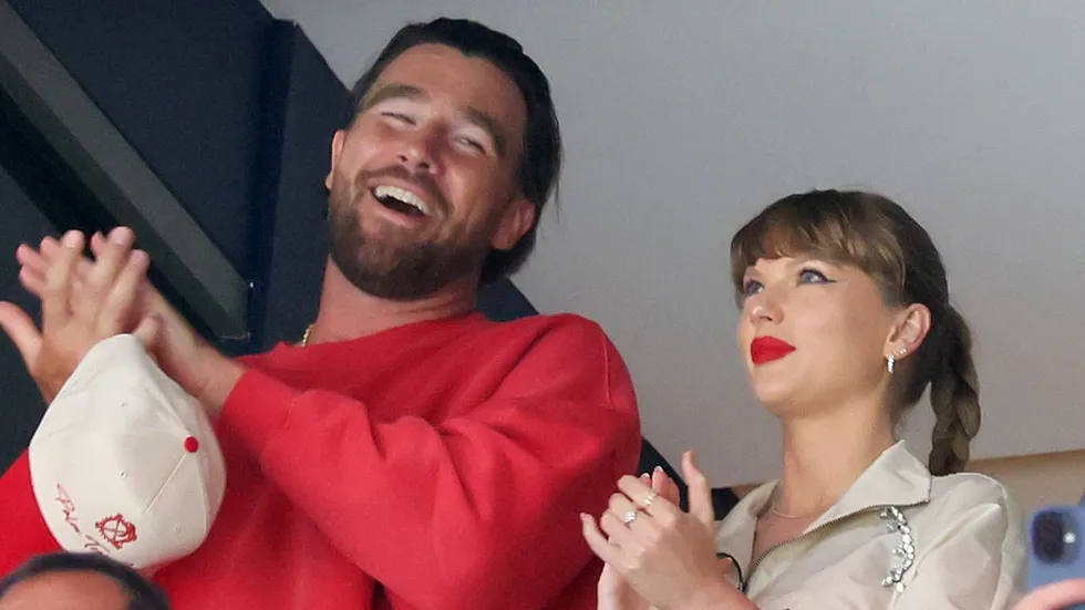 Travis Kelce has opened up about his contentment with being in Taylor Swift's shadow, speaking candidly on a recent episode of his New Heights podcast with brother Jason Kelce