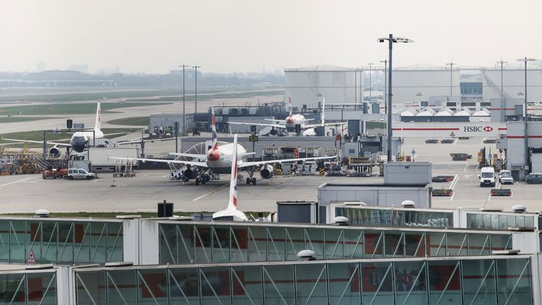 Travellers are being urged to check with their airline before going to airport. File pic: Reuters