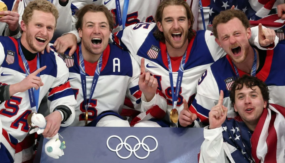USA beats Canada for first Olympic hockey gold in 46 years; Donald Trump, Barack Obama & others hail historic victory