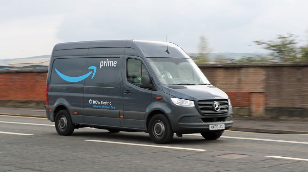 Amazon delivery van