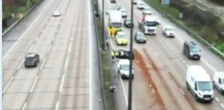 Multiple accidents force major motorway to close as drivers face ‘significant delays’
