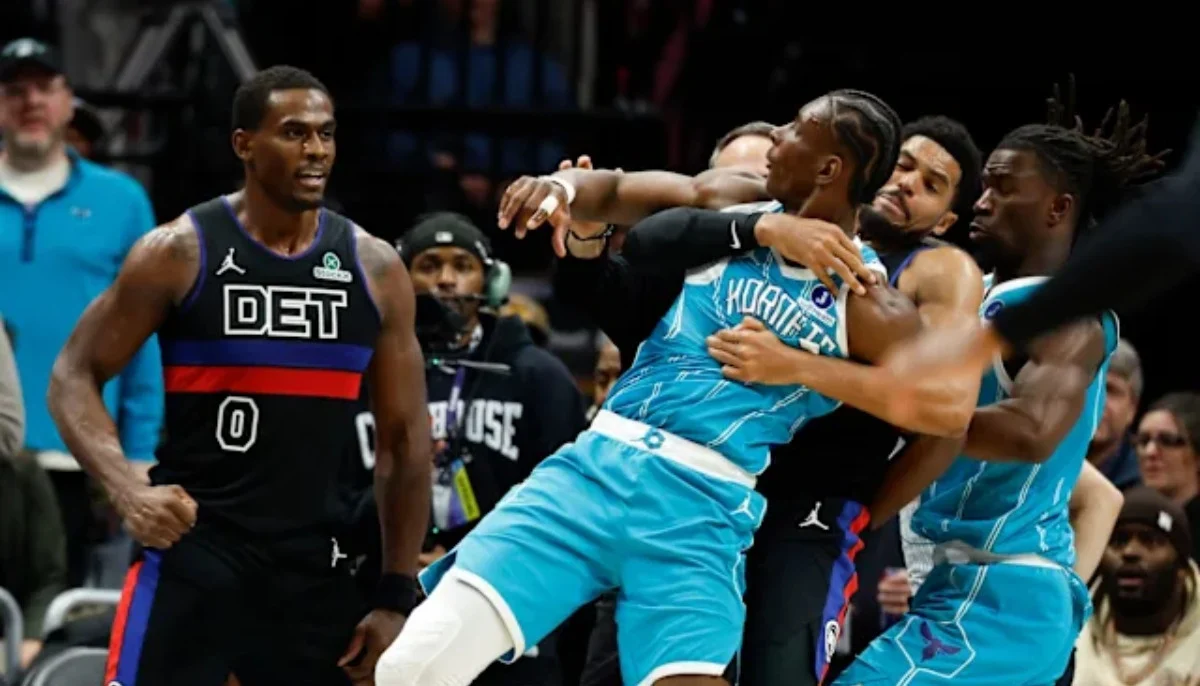 Pistons vs Hornets recap: brawl erupts with 4 players getting tossed before Detroit victory