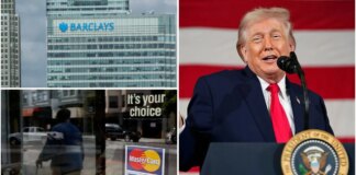 Barclays and big banks plot UK ‘sovereign payments system’ as Donald Trump may ‘turn off’ Visa and Mastercard