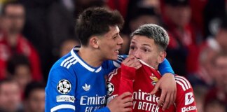 Benfica footballer ‘admits calling Vinicius Jr homophobic slur’ amid Uefa investigation over racism row