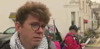 The English city where volunteers go door-to-door telling people to stop buying Israeli products | UK News