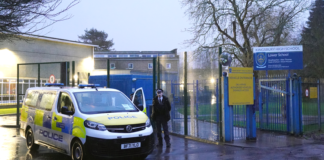 Boy, 13, arrested on suspicion of attempted murder after double stabbing at school | UK News