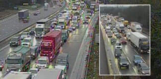 Major motorway to be closed ‘for several hours’ after ‘serious collision’