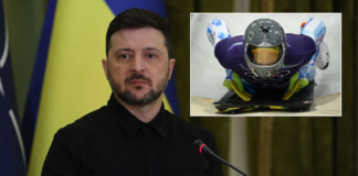Volodymyr Zelensky weighs in on Winter Olympics row as Ukrainian star sensationally kicked out