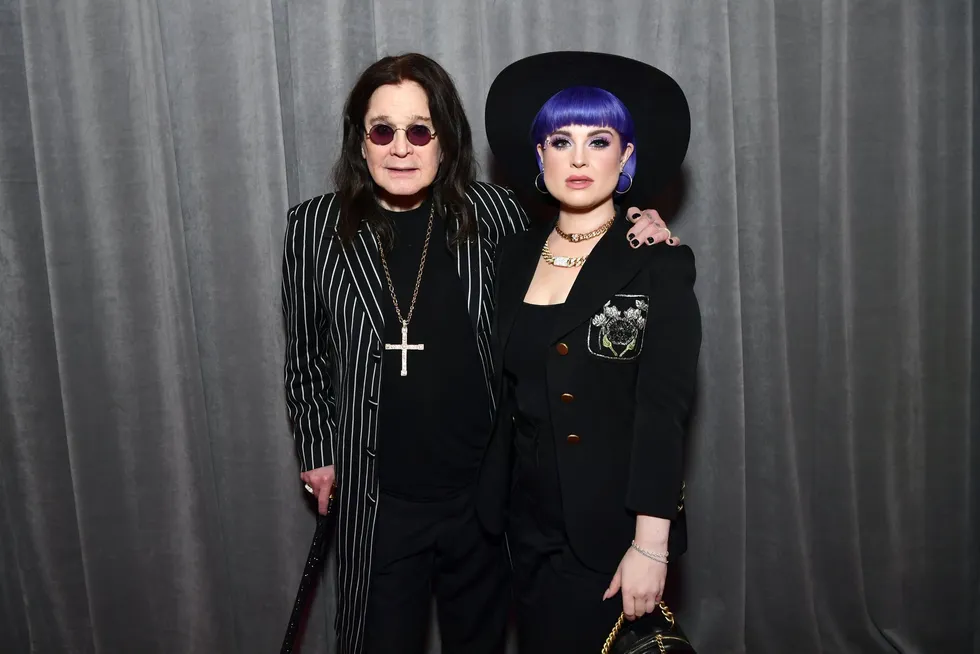 Ozzy and Kelly Osbourne