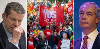 Reform fights back against Plaid Cymru’s ‘quiet plot to break up the UK’ as Welsh independence threat clouds crunch vote