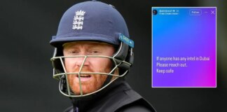 England cricket coach issues plea for help on social media amid Iran missiles