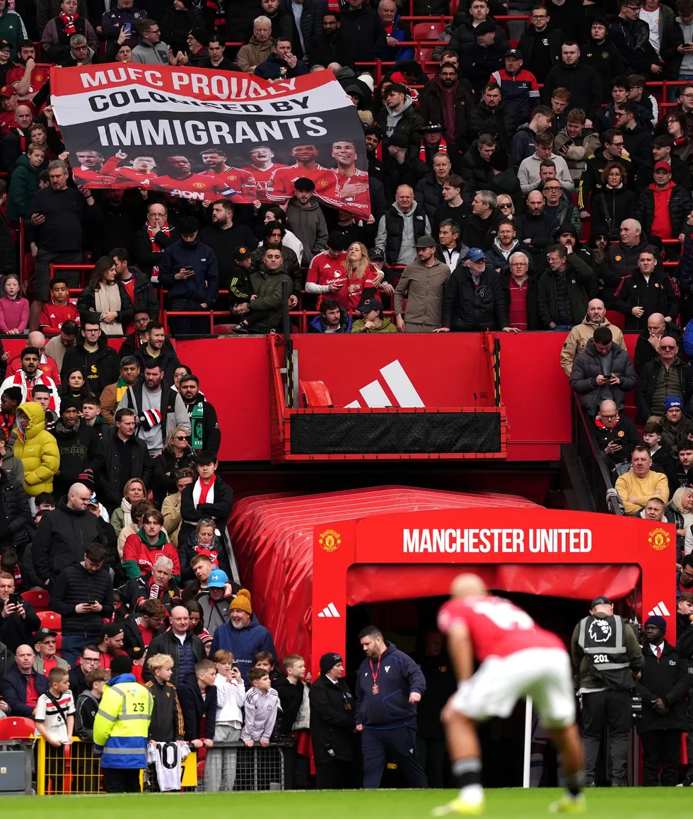 \u200bManchester United banner