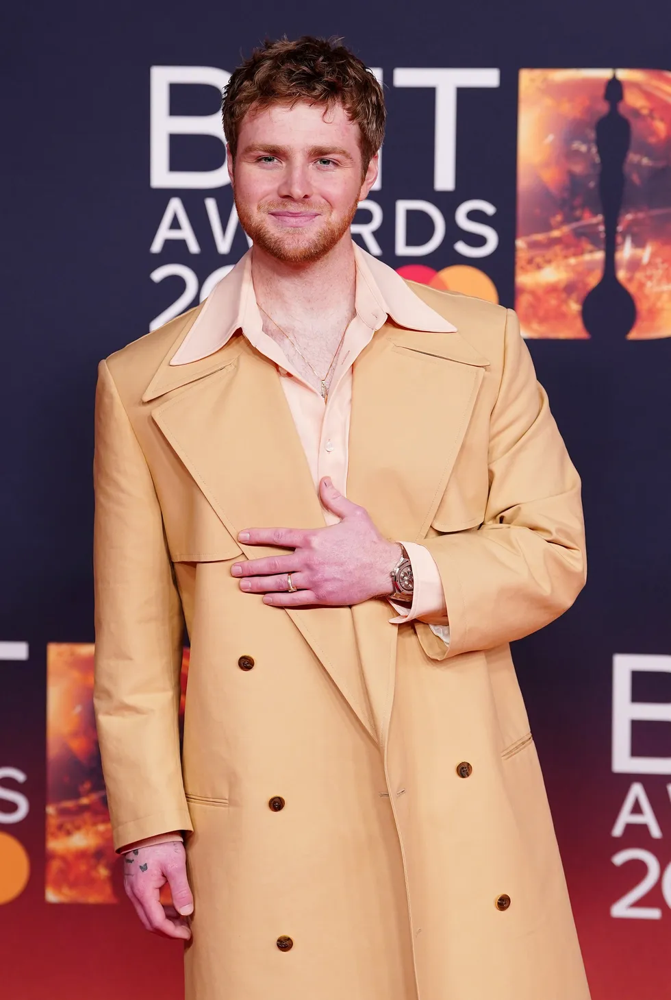 Brit Awards 2026 red carpet: Alex Warren