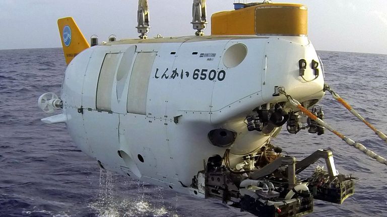 A submersible. Pic: Jon Copley