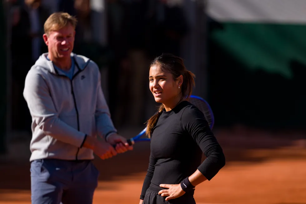 Emma Raducanu, Mark Petchey