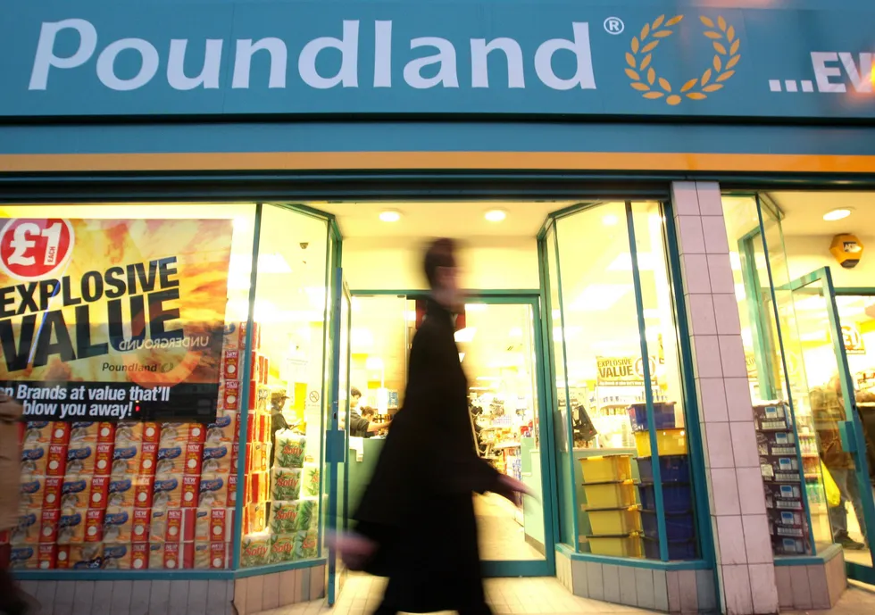 Poundland store in pictures