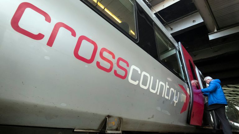 A CrossCountry train. Pic: PA