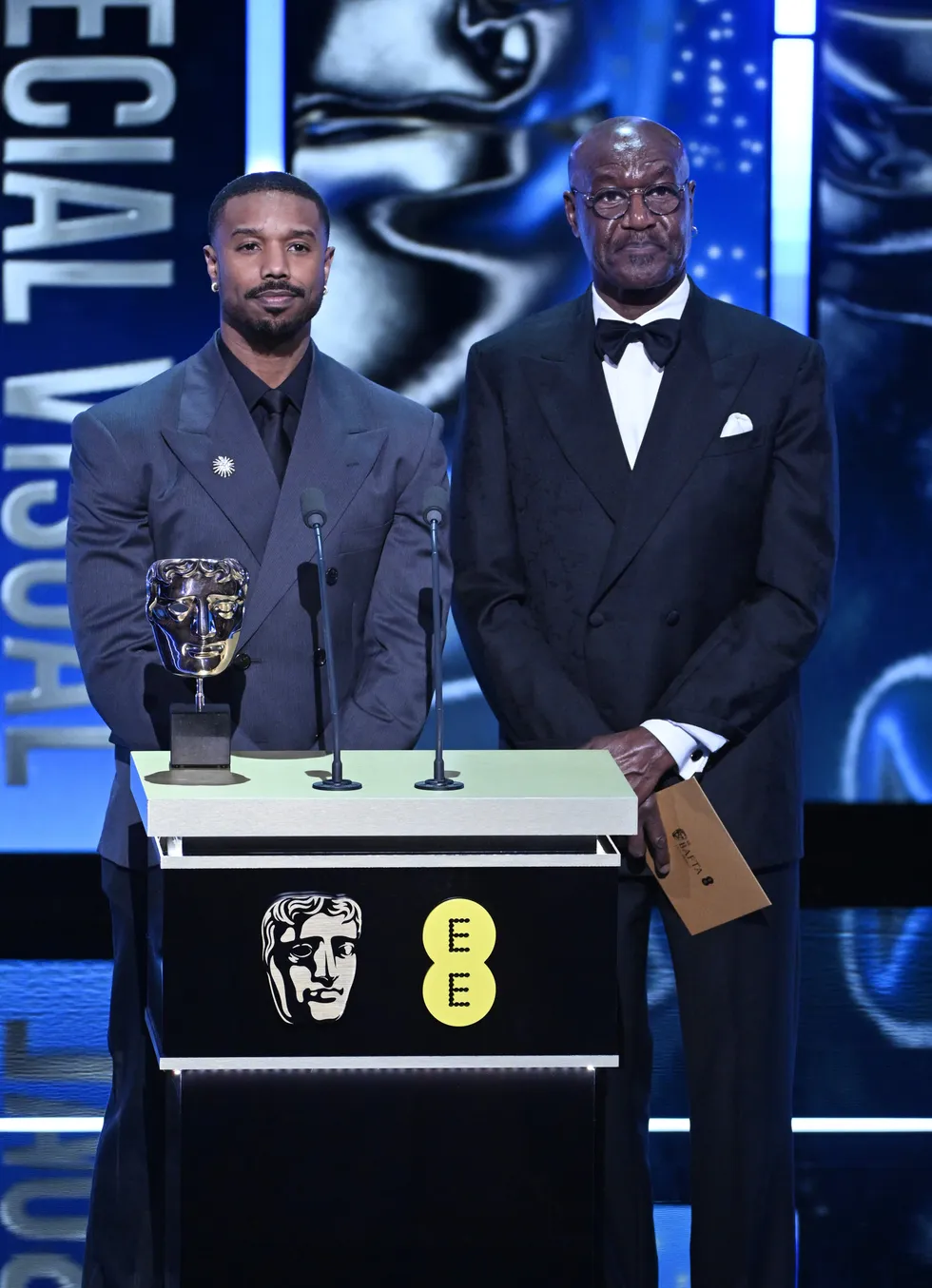 Michael B Jordan and Delroy Lindo