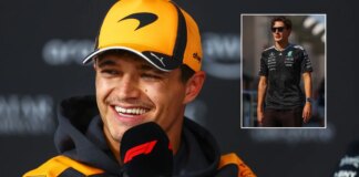 Lando Norris aims savage dig at George Russell as British duo prepare for start of new F1 season