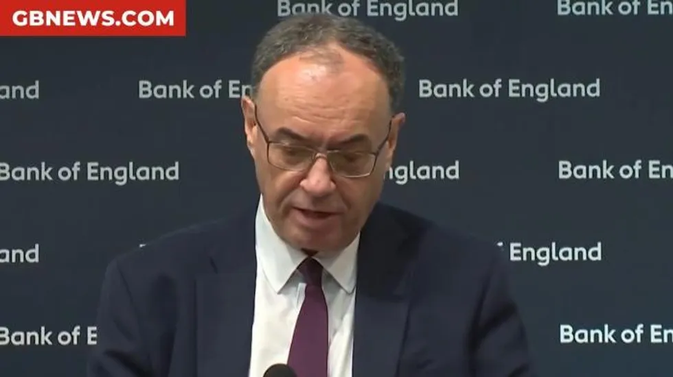 Bank of England governor Andrew Bailey