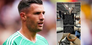 Premier League star forced to hide in a bunker as ‘terrifying’ US and Iran conflict escalates