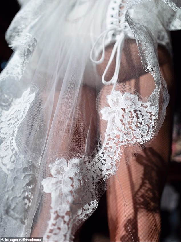 A generous view of her bottom was also shared